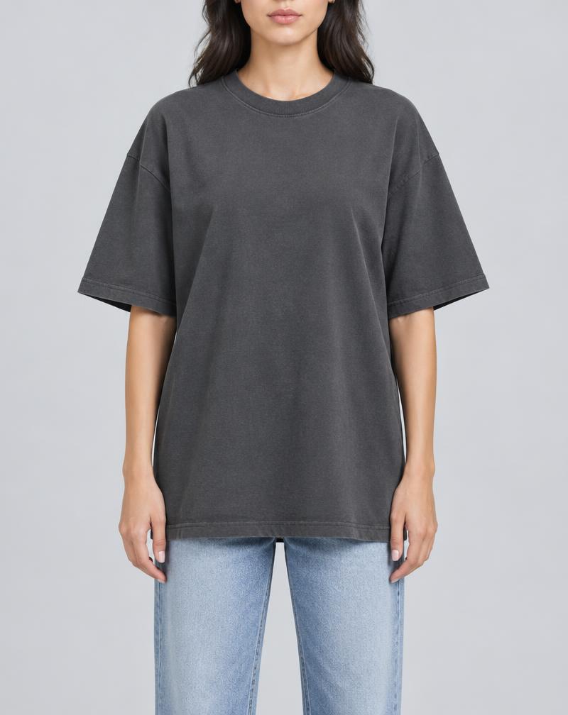 Everyday oversized tee in Charcoal