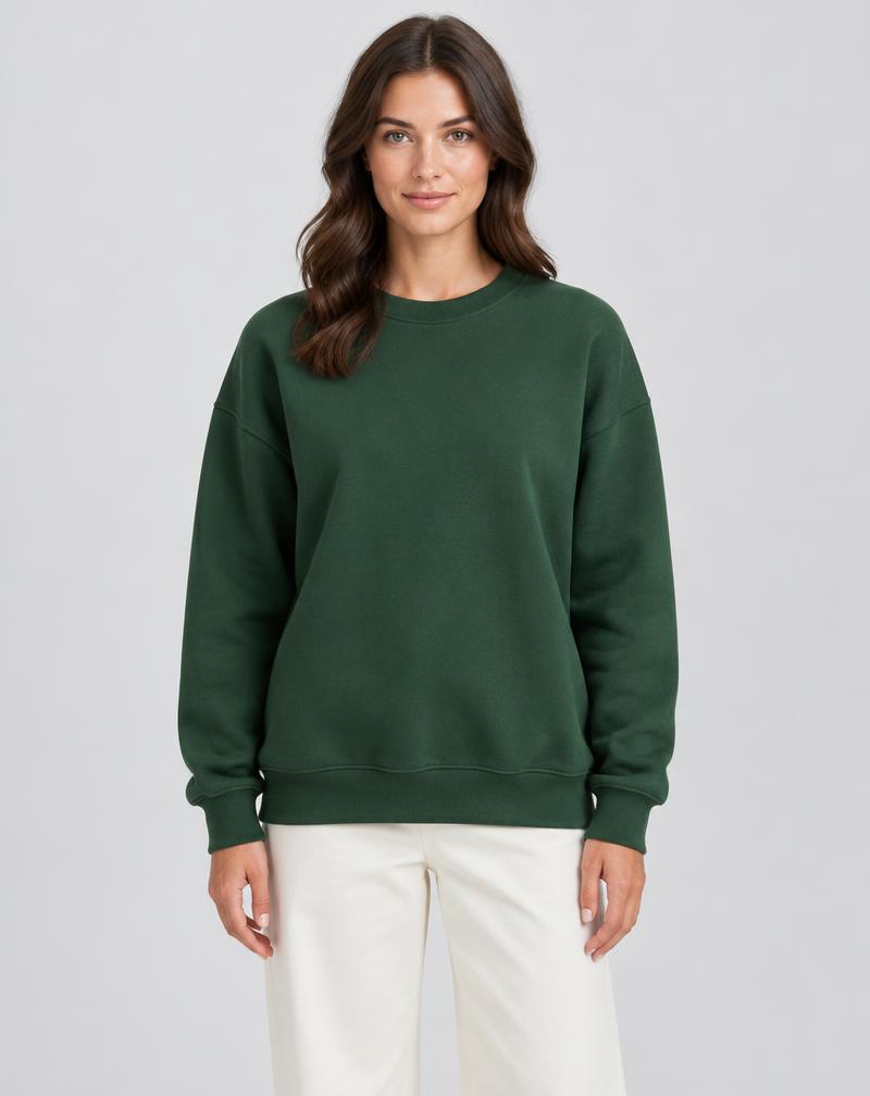 Weekend sweater in Forest green
